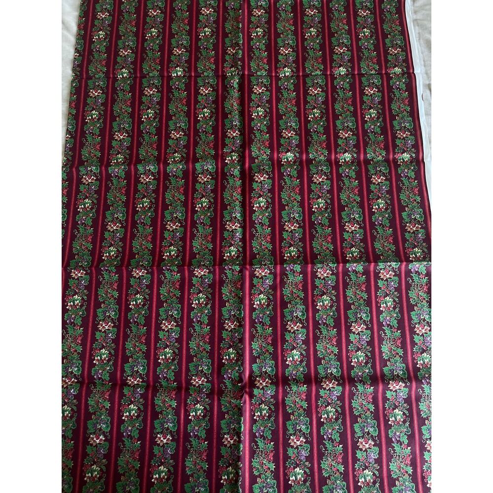 Joan Messore Christmas Stripe Fabric by Cranston Quilt Fabric VIP